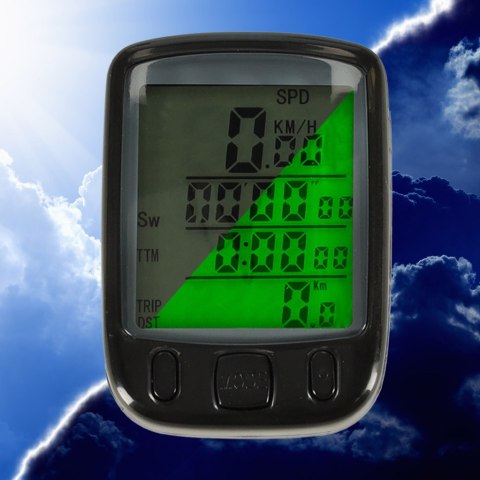 LICZNIK ROWEROWY RALLEX WODOODPORNY PRZEWODOWY PRĘDKOŚCIOMIERZ 25W1 LCD LICZNIK ROWEROWY RALLEX WODOODPORNY PRZEWODOWY PRĘDKOŚCIOMIERZ 25W1 LCD
