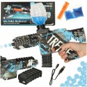 PISTOLET NA KULKI ŻELOWE WODNE KARABIN NIEBIESKI ZASILANIE BATERYJNE USB 550SZT. 7-8MM