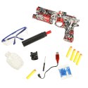PISTOLET NA KULKI ŻELOWE WODNE KARABIN ZASILANIE AKUMULATOROWE USB + OKULARY 550SZT. 7-8MM