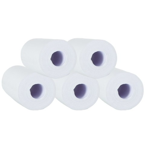 ROLKI PAPIER WKŁAD TERMICZNY DO MINI DRUKARKI 5,7CMX4,5M 5 SZTUK ROLKI PAPIER WKŁAD TERMICZNY DO MINI DRUKARKI 5,7CMX4,5M 5 SZTUK