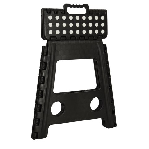 STOŁEK TABORET SKŁADANY ANTYPOŚLIZGOWY 39CM CZARNY STOŁEK TABORET SKŁADANY ANTYPOŚLIZGOWY 39CM CZARNY