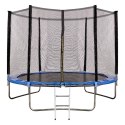 TRAMPOLINA OGRODOWA DLA DZIECI SIATKA 305CM 10FT 42KG