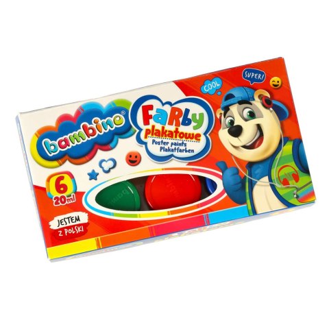 ZESTAW PLASTYCZNY BAMBINO KREDKI MAZAKI FARBY 46EL. ZESTAW PLASTYCZNY BAMBINO KREDKI MAZAKI FARBY 46EL.
