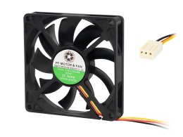 85-815# Wentylator 80x15mm 24v kulkowy 3-przewodowy