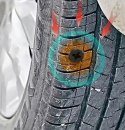 DA148 Zestaw naprawczy do opon x10 rozmiar s - 5,3mm x 11,7mm