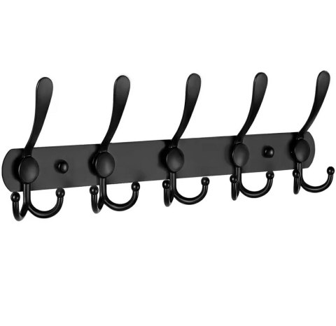 DA200 Wieszak ścienny 45cm czarny DA200 Wieszak ścienny 45cm czarny