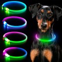 DA269A Obroża świecąca led reg. rgb