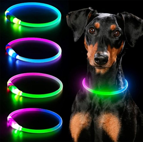 DA269A Obroża świecąca led reg. rgb DA269A Obroża świecąca led reg. rgb