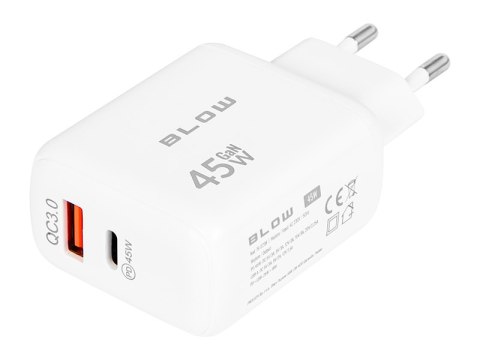 76-029# Ładowarka sieciowa gniazdo usb + usb-c pd 45w gan 76-029# Ładowarka sieciowa gniazdo usb + usb-c pd 45w gan