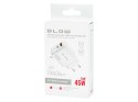 76-029# Ładowarka sieciowa gniazdo usb + usb-c pd 45w gan