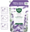 AURA Care Mydło Do Rąk Delikatne Lawenda 1000 ml Uzupełniające AHS-002-002