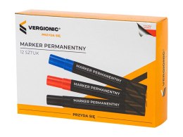 91-490# Marker permanentny mix 12sztuk