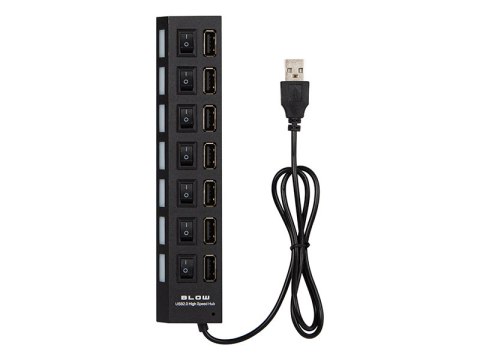 86-073# Rozgałęźnik usb wt.a-7xgn.a hub-06 czarny 86-073# Rozgałęźnik usb wt.a-7xgn.a hub-06 czarny