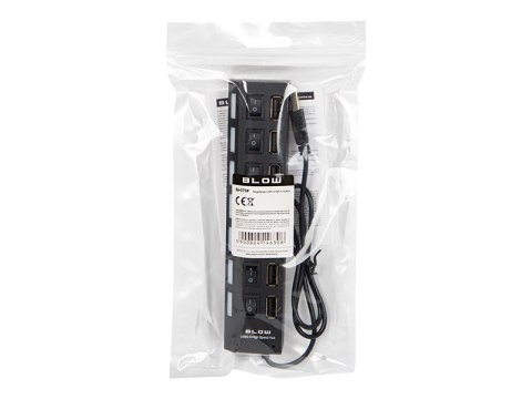86-073# Rozgałęźnik usb wt.a-7xgn.a hub-06 czarny 86-073# Rozgałęźnik usb wt.a-7xgn.a hub-06 czarny