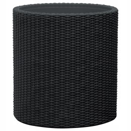 Donica okrągła LARGE CYLINDER PLANTER antracyt