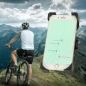 UCHWYT ROWEROWY MOTOCYKLOWY NA TELEFON CZARNY STABILNY