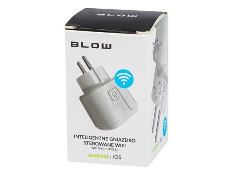 72-075# Inteligentne gniazdko sterowane wifi tuya v3 białe 72-075# Inteligentne gniazdko sterowane wifi tuya v3 białe