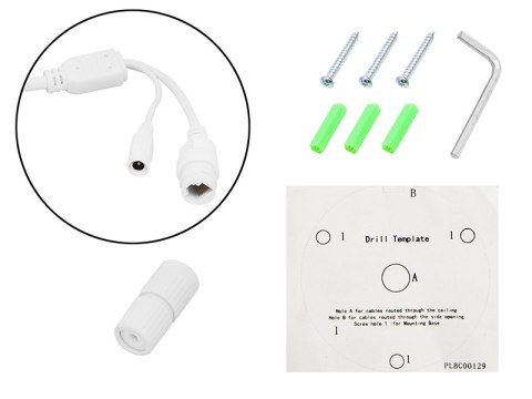 77-862# Kamera ip blow 4mp bl-i4eco28bwp/mic/poe 77-862# Kamera ip blow 4mp bl-i4eco28bwp/mic/poe