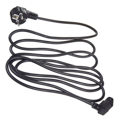 Kabel zasilający Maclean, kątowy, 3 pin, wtyk EU, 1.5m, MCTV-851 Kabel zasilający Maclean, kątowy, 3 pin, wtyk EU, 1.5m, MCTV-851