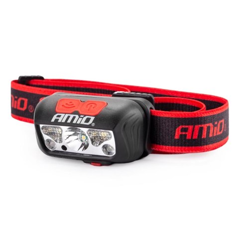 Latarka czołowa led lampa warsztatowa lh03 amio-02825 Latarka czołowa led lampa warsztatowa lh03 amio-02825
