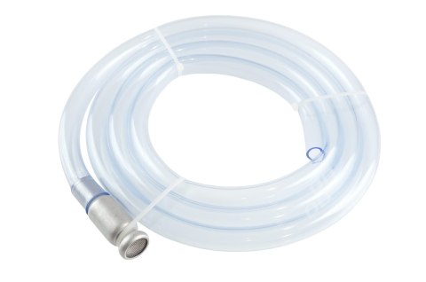 Wąż do spuszczania paliwa z pompką aluminiową samozasysający amio-02404