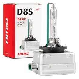Żarówka ksenonowa żarnik hid xenon d8s 25w 5000k amio basic amio-02952