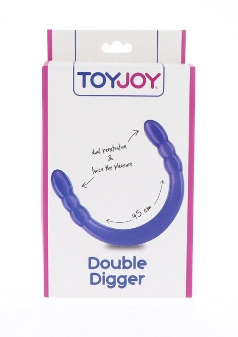 Double Digger 45 cm Dong Purple Double Digger 45 cm Dong Purple
