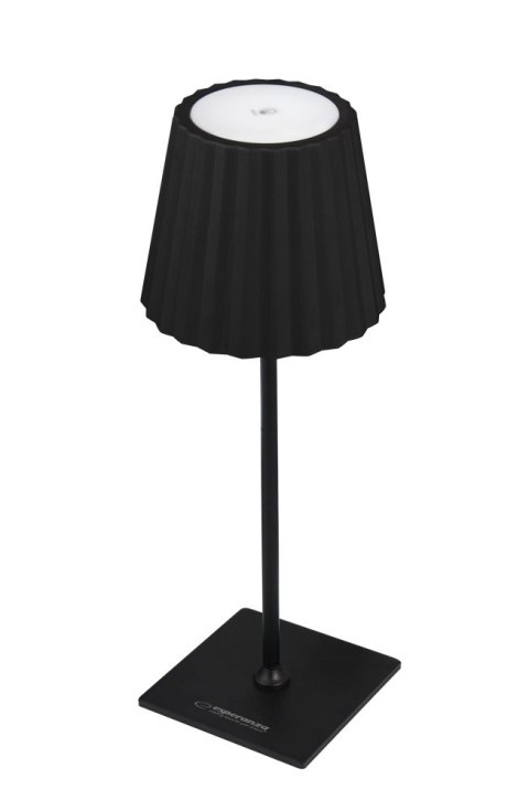 ELD120K Esperanza lampka biurkowa led turais czarna ELD120K Esperanza lampka biurkowa led turais czarna