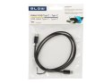 66-149# Przyłącze usb-c - usb-c 2.0 1,0m czarne