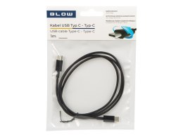 66-149# Przyłącze usb-c - usb-c 2.0 1,0m czarne
