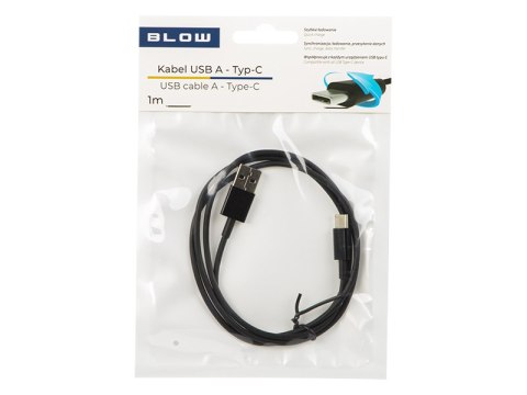 66-153# Przyłącze usb 2.0 a - usb-c 1m czarne 66-153# Przyłącze usb 2.0 a - usb-c 1m czarne