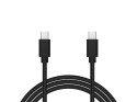 66-156# Przyłącze usb-c - usb-c 2.0 1,5m czarne plecionka 66-156# Przyłącze usb-c - usb-c 2.0 1,5m czarne plecionka