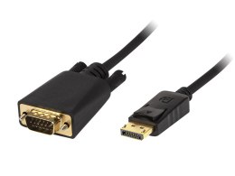 92-030# Przyłącze display port-vga 1,8m