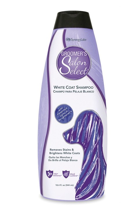 Groomer's Salon Select White Coat / Szampon wybielający 544ml Groomer's Salon Select White Coat / Szampon wybielający 544ml