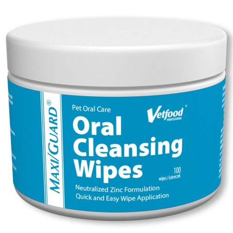 MAXI/GUARD Oral Cleansing wipes 100 szt MAXI/GUARD Oral Cleansing wipes 100 szt
