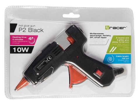 Pistolet do kleju TRACER P2 BLACK Pistolet do kleju TRACER P2 BLACK