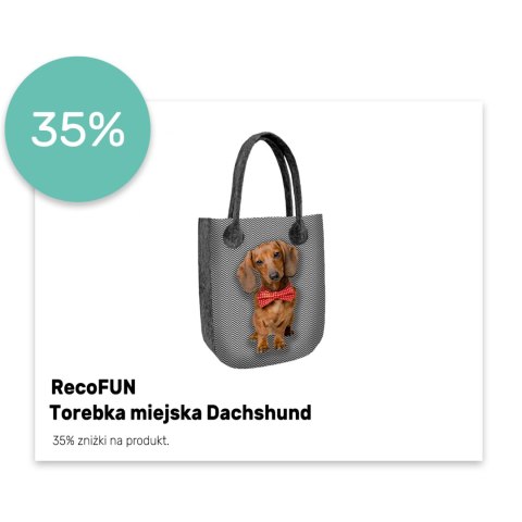 Torebka miejska Dachshund Torebka miejska Dachshund