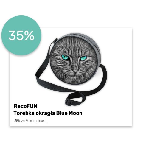 Torebka okrągła Blue Moon Torebka okrągła Blue Moon
