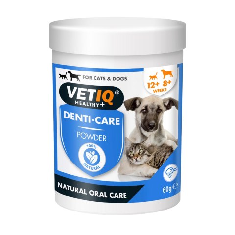 VetIQ 2in1 Denti-Care ochrona zębów 60g Puder VetIQ 2in1 Denti-Care ochrona zębów 60g Puder