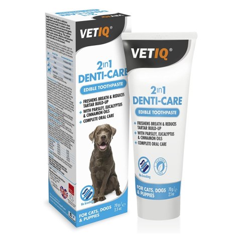 VetIQ 2in1 Denti-Care ochrona zębów 70g Pasta VetIQ 2in1 Denti-Care ochrona zębów 70g Pasta