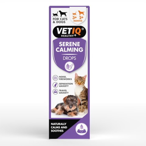 VetIQ Serene Calming Krople uspokajające 100ml VetIQ Serene Calming Krople uspokajające 100ml