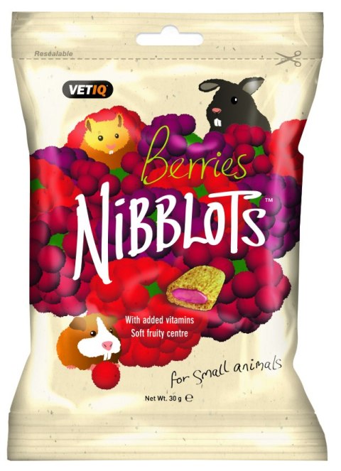 Vetiq Przysmaki dla gryzoni Jagoda i żurawina Nibblots For Small Animals Berries 30g Vetiq Przysmaki dla gryzoni Jagoda i żurawina Nibblots For Small Animals Berries 30g