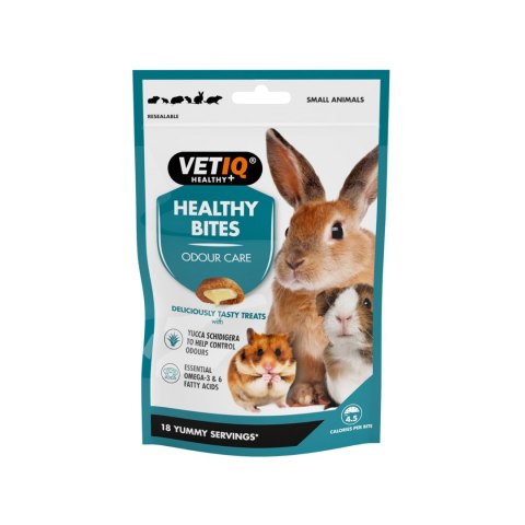 Vetiq Przysmaki dla gryzoni kontrola zapachu Healthy Bites Odour Care For Small Animals 30g Vetiq Przysmaki dla gryzoni kontrola zapachu Healthy Bites Odour Care For Small Animals 30g