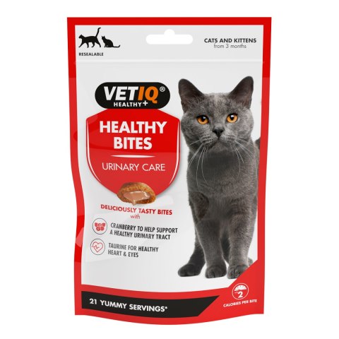 Vetiq Przysmaki dla kotów i kociąt Układ moczowy Healthy Bites Urinary Care For Cats & Kittens 65g Vetiq Przysmaki dla kotów i kociąt Układ moczowy Healthy Bites Urinary Care For Cats & Kittens 65g