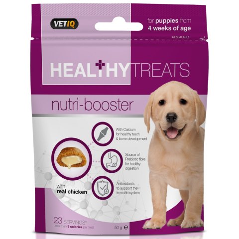 Vetiq Przysmaki z witaminami dla szczeniąt Healthy Treats Nutri Booster for Puppies 50g Vetiq Przysmaki z witaminami dla szczeniąt Healthy Treats Nutri Booster for Puppies 50g