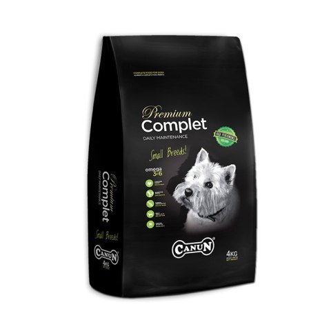 CANUN COMPLET 4KG KARMA DLA PSA DLA MAŁYCH RAS TYPU YORK, YORKSHIRE, TERIER ,WEST ZE SPECJALNIE DOBRANYM MIĘSEM Z DROBIU (32%) I CANUN COMPLET 4KG KARMA DLA PSA DLA MAŁYCH RAS TYPU YORK, YORKSHIRE, TERIER ,WEST ZE SPECJALNIE DOBRANYM MIĘSEM Z DROBIU (32%) I
