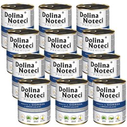 DOLINA NOTECI PREMIUM BOGATA W DORSZA Z BROKUŁAMI 12 X 800G