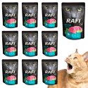 RAFI CAT SASZETKA TUŃCZYK 10 X 100 G