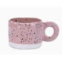 Copy of Ceramiczny, nakrapiany kubek z uchem 275 ml Szkliwiony CUP20