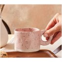 Copy of Ceramiczny, nakrapiany kubek z uchem 275 ml Szkliwiony CUP20
